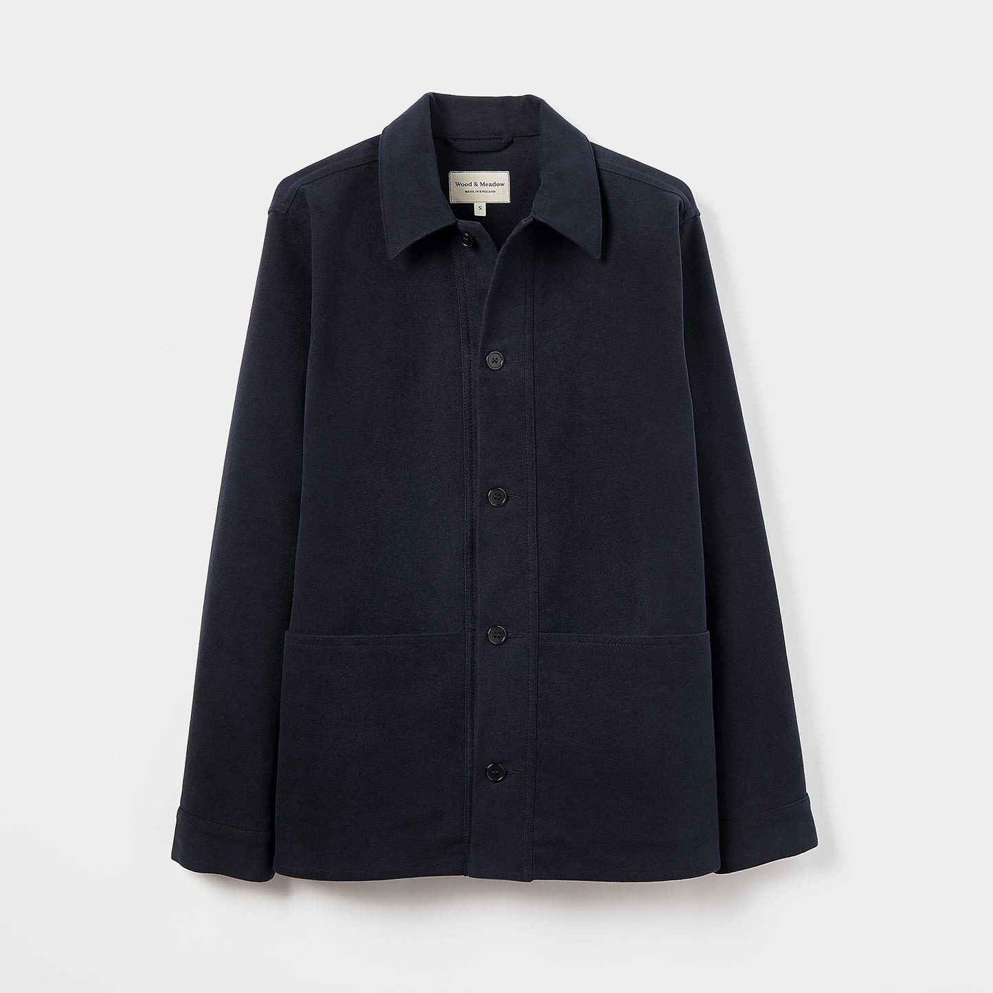 Wood & Meadow Gardener Jacket in Dark Navy Moleskin