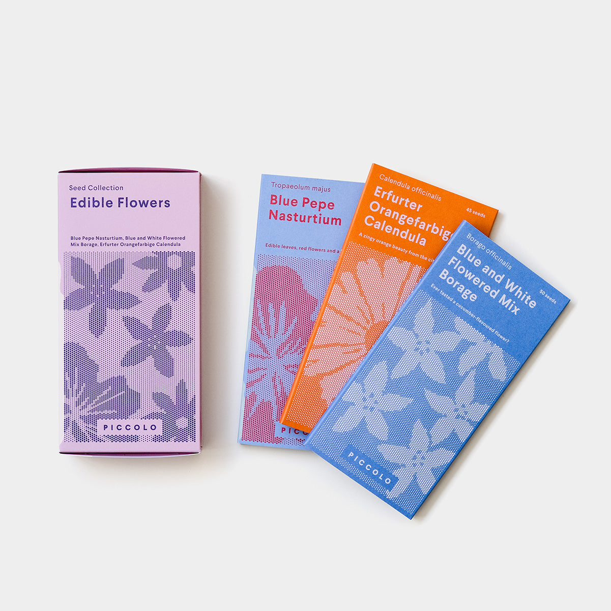 Piccolo Edible Flowers Seeds Collection